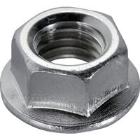 トラスコ中山 TRUSCO フランジナット セレート付 三価クロメート M5 84個入 B779-0005 1パック(84個)（直送品）