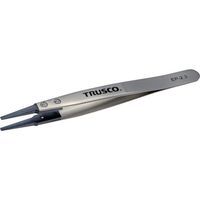 トラスコ中山 TRUSCO ESDチップピンセット 先平型 先端幅2.3mm EP-2.3 1本 363-7938（直送品）