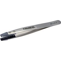 トラスコ中山 TRUSCO ESDチップピンセット 先平型 先端幅5.5mm EP-H5.5 1本 363-7939（直送品）