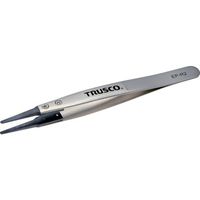 トラスコ中山 TRUSCO ESDチップピンセット 先丸型 先端幅2mm EP-R2 1本 363-7941（直送品）