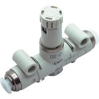 CKD ダイヤル付スピードコントローラ インラインタイプ DSC-S2-06-H66 1個 249-5483（直送品）