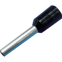 大同端子製造 DST フェルール端子(100個入り)黒 FEI1.5-12 1袋(100個) 352-7797（直送品）