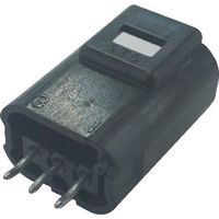 トラスコ中山 TRUSCO 防水コネクタ Y字分岐タイプ(10個入) 黒 P-CE01A5-02BA 1パック(10個) 256-6052（直送品）