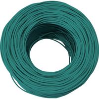 トラスコ中山 TRUSCO LANケーブル カテゴリ6 100m 緑 TUTP-CAT6-100GR 1巻 261-3519（直送品）