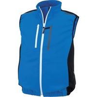 ジーベック XEBEC 空調服制電ベスト XE98028ー40ー5L ブルー 1着 369-0363（直送品）