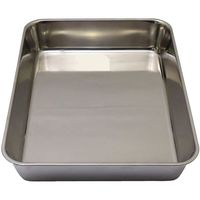 バット　アルミケース　食缶 10個　まとめて バット 深型 大 56.7cm×38.6cm （ キッチンバット アルミバット