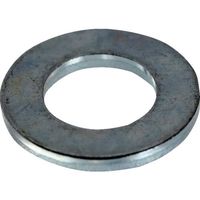 トラスコ中山 TRUSCO 平ワッシャー ISO 三価白 M5 1700個入 ヘキサゴンパック S104-0005 1缶(1700個)（直送品）