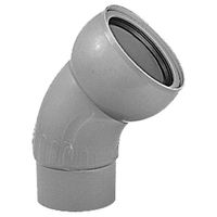 前澤化成工業 ゴム輪受口自在曲管 45SRFT100 45SRFT0100 1個（直送品）