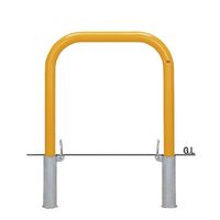 帝金 バリカー横型スタンダードスチールタイプ 82-C 1台（直送品）