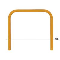 帝金 バリカー横型スタンダードスチールタイプ 82A-10 1台（直送品）