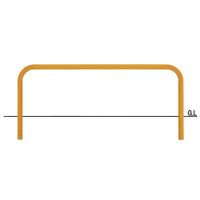 帝金 バリカー横型スタンダードスチールタイプ 82A-20 1台（直送品）