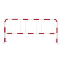 帝金 整列柱ー移動式 移動式 80G-20アカシロ 1台（直送品）