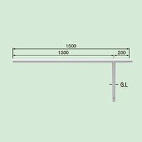 帝金 バリカー横型駐輪場ー駐車場用 80A9MD-15Wシロ 1台（直送品）