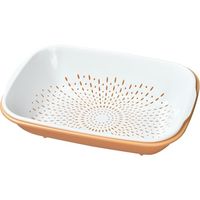 ヒマラヤ化学 くるくる小鉢盛皿セット 0173 透明フタ付 オレンジ 380パイ×130 017349 1セット(12個)（直送品）