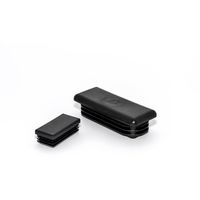 SDC 樹脂キャップ プロテクトパーツ「長四角パイプインサート」SR1550ー32699 SR1550-32699 1パック(250個)（直送品）