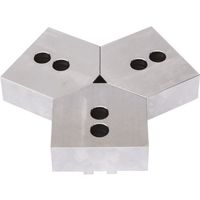 アーム産業 ARM 北川パワーチャック用鉄生爪幅広HOー8W60H60 HO-8W60 H60 1セット(3個) 837-7661（直送品）