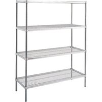 キャニオン Canyon ステンレスシェルフ 760×460×1390mm SUS 460X 760X1390-5 1台 828-1916（直送品）