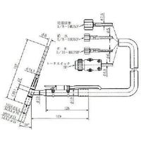 ダイヘン TIG溶接トーチ 水冷200アンペア 8m AW-20-8 1本 851-2814（直送品）