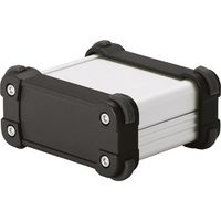 タカチ電機工業 タカチ コーナーガード付アルミケースIP65防水タイプ シルバー/ブラック EXW15-10-20SB 1台（直送品）