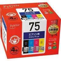 EPSON IC4CL75 シリーズ　インクカートリッジ Amazon.co.jp: エプソン 純正 インクカートリッジ ふで IC4CL75