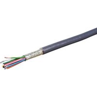 オーナンバ 編組シールド付き軽装用ケーブル 100m ONB 8X0.3SQ-100 1本 378-5932（直送品）