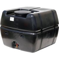 スイコー スーパーローリータンク 1500L 黒 （フタ含む） 直 SLT-1500 BK+SV40A 314-9559（直送品）