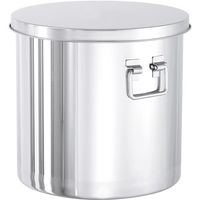 MONOVATE 日東 折りたたみ取っ手付汎用容器(ヒラ蓋) 20L STF-30/HF 1個 147-4493（直送品）