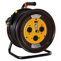 日動工業 電工ドラム 三相200V アース付 極太3.5mm2電線 ロック(引掛)式 20m ND-E320FL-20A 1個（直送品）