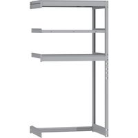 トラスコ中山 TRUSCO TUG200型軽中量棚 下段開放型 940X474XH1800 3段 連結 TUG200-SB63S-3B 1台（直送品）