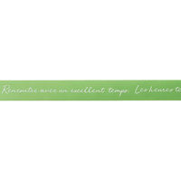 ヘッズ キャンディカラーサテンリボン-4/グリーン(1巻) CDY-STR4 1セット(10パック×1巻)（直送品）