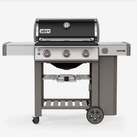 Weber 61011108 ジェネシス II E-310 ガスグリル GBS LP 黒 00119611　1セット（直送品）