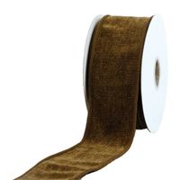 ホワイエ WR CHENNILE PLAIN BROWN 6.3cm 9600016 1個（直送品）