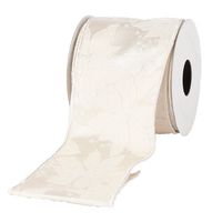 ホワイエ WR POINESTTA JACQUARD WH 10cm 9600063WH 1個（直送品）