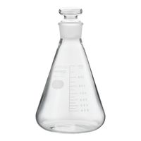 HARIO 共栓三角フラスコ 1，000mL(TS38) TSF-1L-SCI 1個 4-4573-06（直送品）