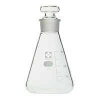 柴田科学 共栓三角フラスコ(目安目盛付き) 200mL 6-016-16 1個（直送品）