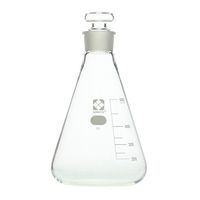 柴田科学 共栓三角フラスコ(目安目盛付き) 500mL 6-016-18 1個（直送品）