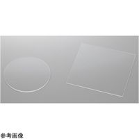 アズワン 光学ガラス板（BK-7両面研磨品）φ75mm 1箱（10枚入） ○75×1.0t 1箱（10枚） 4-3560-01（直送品）
