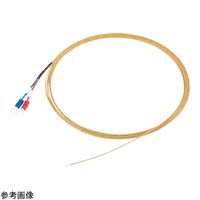 アズワン 被覆K熱電対 ガラス被覆 φ0.25mm 4m DS-2000-0254-M4Y 1個 4-3890-04（直送品）
