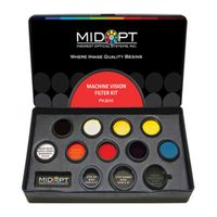 アズワン マシンビジョンフィルターキット（MidOpt社）UV、VIS、NIRフィルタ