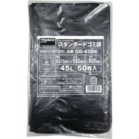 トラスコ中山 TRUSCO スタンダードゴミ袋 黒 90L 200枚入 まとめ買い GBM-90BK 1袋(200枚) 256-9289（直送品）