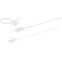 ヘラマンタイトン TYTON インシュロック リリースプッシュマウントタイ 白 難燃 RR18RWPM4.8-V0 1袋(100本)（直送品）