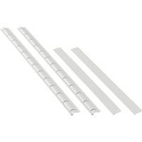 トラスコ中山 TRUSCO ツールワゴン ラビットワゴン用仕切板セット 700X450用 ホワイト RBW-75S-SET W 1組(2枚)（直送品）