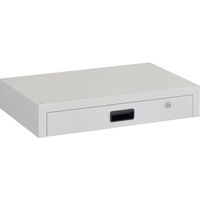 トラスコ中山 TRUSCO ツールワゴン ラビットワゴン用1段引出 700X450 ホワイト RBW-75V W 1台 240-7804（直送品）