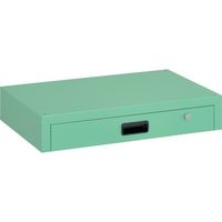 トラスコ中山 TRUSCO ツールワゴン ラビットワゴン用1段引出 700X450 ヤンググリーン RBW-75V YG 1台（直送品）