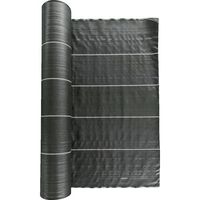 トラスコ中山 TRUSCO 防草シート 耐候5年 黒 1mx50m TBO5-1050-BK 1巻 257-0880（直送品）