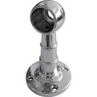 トラスコ中山 TRUSCO クローム首長ブラケット Φ19 止 TCRBL-19S 1個 256-1973（直送品）