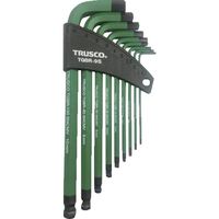 トラスコ中山 TRUSCO カラーボールポイント六角棒レンチセット 9本組 TGBR-9S 1セット 217-9004（直送品）