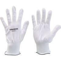 トラスコ中山 TRUSCO 超薄手 ノンコートインナー手袋 18ゲージ L TIG18-L 1双 256-6732（直送品）
