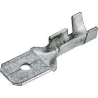 トラスコ中山 TRUSCO 平形差込端子 M形(40個入)幅6.35 長さ19.2 T-OSS-66325-M 1パック(40個)（直送品）