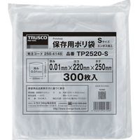 トラスコ中山 TRUSCO 保存用ポリ袋M 350×250 200枚入 TP3525-M 1袋(200枚) 250-4152（直送品）